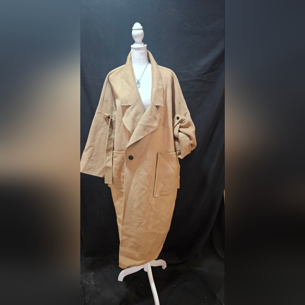 Lattelier Tan Wool Coat